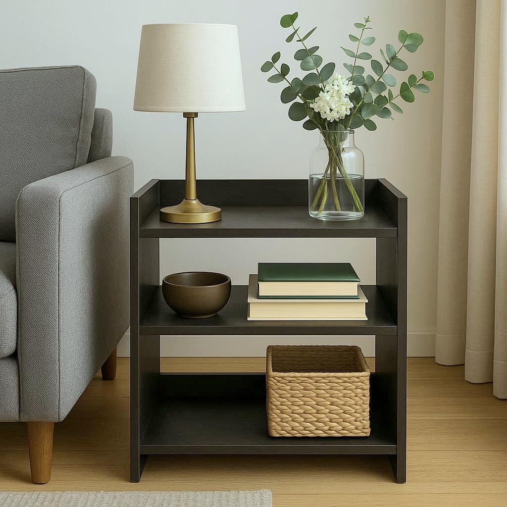 Wooden Side Table for Bedroom & Living Room